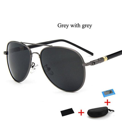 RoShari Vintage UV400 Polarized Sunglasses Men Driving Brand Designer retro Eyewear men Sun Glasses men gafas oculos de sol TR04