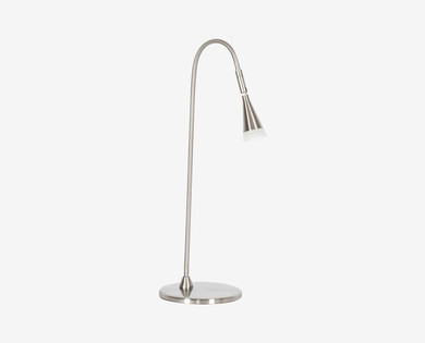 Kalmia Curved Desk Lamp - Silver