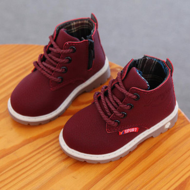 KAKABBYII Girls Boots Children Shoes New Boys Single Boots Europe Casual Shoes Fashion Martin Rubber Boots Baby Rain