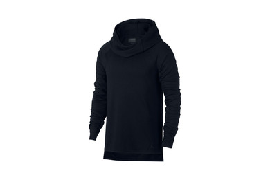 Jordan Sportswear Long-Sleeve Top- Black/Black