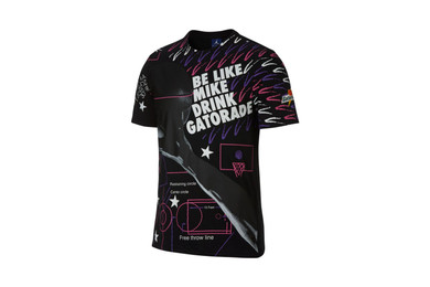 Jordan Sportswear Energy Like Mike T-Shirt- Black