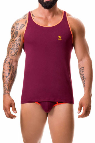 Jor Red-Wine Centauro Tank Top