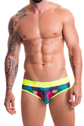 Jor Jungle-Print Amazonia Bikini Jock