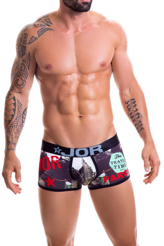 Jor City-Print Parce Boxer Trunk