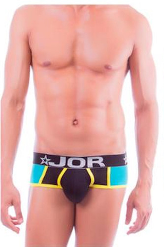 Jor Black Runner Brief
