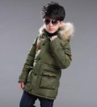 New baby Boys Winter Coat 5 to14 Years Hooded Children Patchwork Down Baby Boy Winter Jacket Boys Kids Warm Outerwear Parks