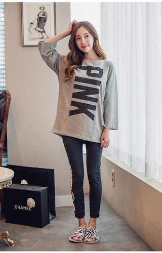 New Autumn/Winter pajama sets sleepwear female long-sleeve cartoon cotton pajamas sleepwear girls Plus XXL women pajamas set