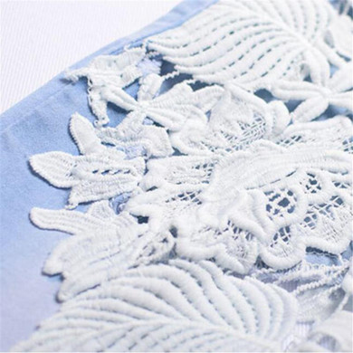 ChoosyVirgo hollow out  lace  ladies  jeans  Female Slim denim pants jeans mujer Elasticity low waist Pencil Pants Holes  Jeans