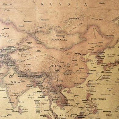 Choose size: The old World Map huge large Vintage Style Retro Paper Poster Home wall decoration