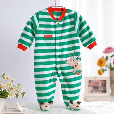 Baby Rompers Newborn Polar Fleece Similar Romper Boy Girl Baby Jumpsuit Coral velvet Autumn/Winter Children Clothes CL0790