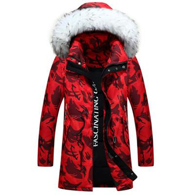 Mu Yuan Yang Fashion Mens Fatigues Duck Down Large Size Men's Long Down Jacket Winter Warm Snow Coats Overcoat XXL XXXL