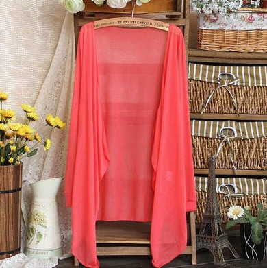 2018 Summer Autumn Fashion Women Tops Sunscreen Clothing Air-Conditioned Shirt Thin Blouses Cardigan Knitted Sweater
