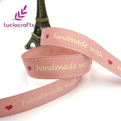 Lucia Crafts 16mm Multi color option Cartoon Printed Grosgrain Ribbon 040054256
