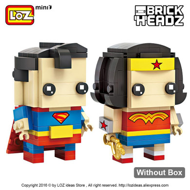 LOZ Mini Blocks SuperHeroes Action Figure Doll Toys Super Heroes Assemblage Gift for Children Building Blocks DIY Models 1701