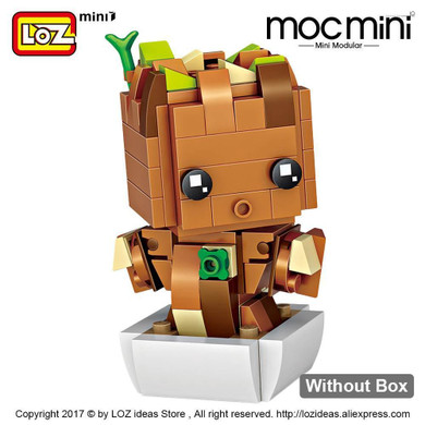 LOZ Building Blocks Baby Tree Figure Mini Block Hero Toys Hobbies Superhero Action Figures Figurine Plastic Assembly Toys 1438
