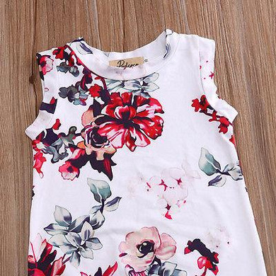 Baby Girls Romper Sleeveless Cute Flower Outfits Sunsuit Clothing Kid Newborn Summer Girls Clothes Toddler Baby Girl