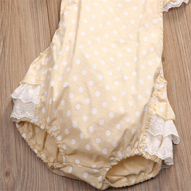 Baby Romper Newborn Baby Lace Romper Flower Girl Outfit Birthday Outfit Toddler Rompers Clothing