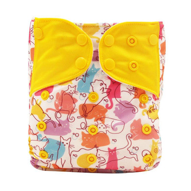 Baby Reusable Cloth Diaper Cover Digital Printed Diaper Pocket Fitted Diaper Baby Girl Boy Cloth Nappies PUL AIO Diaper Cover