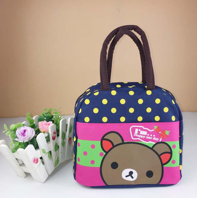 Baby Milk Bottle Insulation Bags Dot Printed Casual Mummy Outdoor Bag Baby Food Picnic Thermos Lunch Handbags Fashion Backpack
