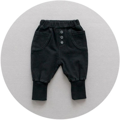 Baby knit jeans children fall boys pants baby cartoon trousers wholesale