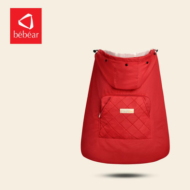 Bebear multi-function cover Warm Velvet Cloak baby carrier cover and baby stroller cover Winter Cover