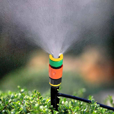 New 10m 33FT Outdoor Garden Patio Misting Cooling System Plastic Mist Nozzle J2Y