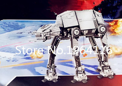 New 05050 Star series The Motorized Walking AT-AT Model Building Blocks set Compatible 10178 classic Toys for children