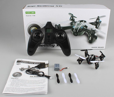 New 0.3MP Camera Drone Top Selling X6 Quadcopter RC VS Hubsan X4 H107C 4CH 2.4G Remote Control Toys RC Helicopter with Camera