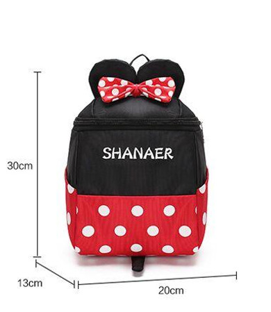 Baby Cartoon Minnie Mickey School Bags For Girls Kindergarten Preschool Backpacks Boys Bags Kids Satchel Toddler Snacks Bag
