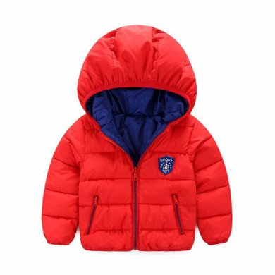 Baby Boys Jacket 2017 Winter Jacket For Girls Bomber Jacket Kids Warm Hooded Infant Boy Coat Children Outerwear Coat Clothes