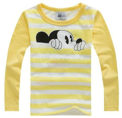 Baby Boys Girls T-Shirt Children Pullovers Tees Boys Clothes Autumn Winter Cotton Kids T Shirt Cartoon Mouse Long Sleeve Baby Boys Girls T-Shirt Children Pullovers Tees Boys Clothes Autumn Winter Cotton Kids T Shirt Cartoon Mouse Long Sleeve