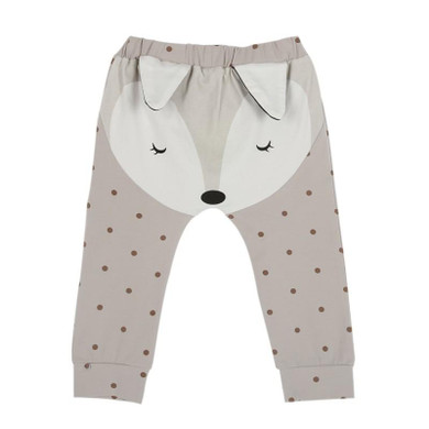 Baby Boys Girls Clothing Infants Boys Girls Harem Pants Baby Cotton Cute Cartoon Pattern Long Trousers Kids Clothes LM75