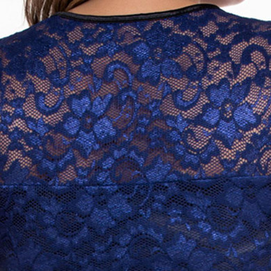 Nemidor 2017 Women Sexy V-neck Short Sleeve Lace Retro Dress Elegant Stretchy Plus Size Party Bodycon Dress