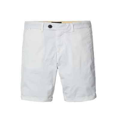 SIMWOOD 2017 Summer New  Shorts Men White Slim Fit Knee Length  Zipper Fly Cotton Brand Clothing XD017006
