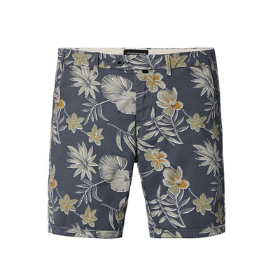 SIMWOOD 2017 Summer Casual Shorts Men Slim Fit Pattern Beach Plus Size Bottom Knee Length Brand Clothing XD017031