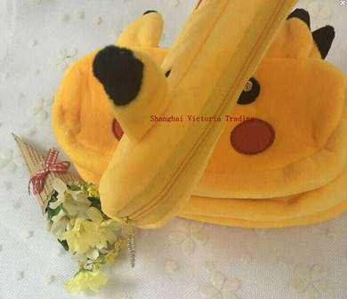 Kawaii HOT 20cm Approx. Pikachu Plush Toy , Gift Plush Coin Toys BAG Wallet Pouch , Keychain Plush Toy
