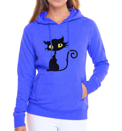 kawaii Cat Printed fleece sweatshirt 2017 new arrival hoodies for Women autumn winter hip-hop brand tracksuit harajuku pullovers
