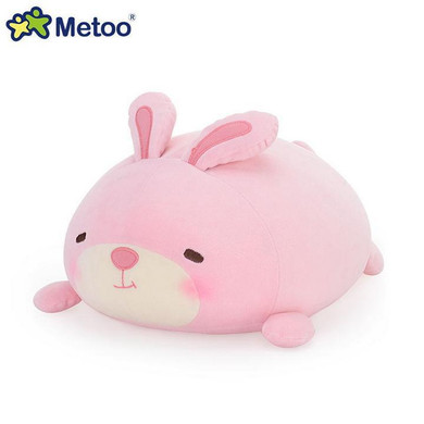 Kawaii 34cm Metoo soft plush puppy pillow toys Panda,rabbit,teddy bear,lion stuffed cushion pillow dolls kids toys