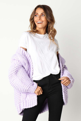 Kasmina Cardigan - Lilac