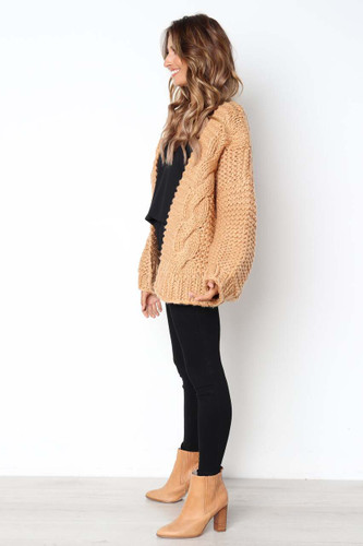 Kasmina Cardigan - Tan