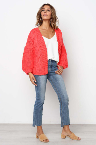 Kasmina Cardigan - Watermelon