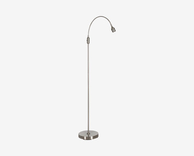 Kasse Floor Lamp - Satin Steel