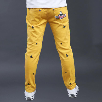 2018 Baby Boys Pants Cartoon Elastic Waist Pencil Pants for Boys Cotton Casual Kids Trousers Autumn Fashion Children Chothing