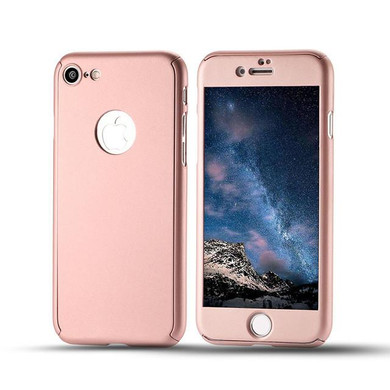 ELFTEAR Case For iPhone 6 Case 6s Plus Case for iPhone 7 Case 7 plus With Tempered Glass Luxury 360 Degree Full Body Phone Cover