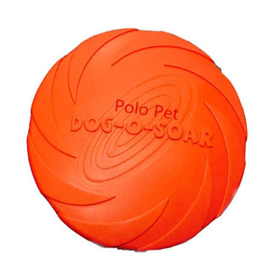 Eco-friendly Pet Product Natural Rubber Material Pet Dog Toy Frisbee Dog Training