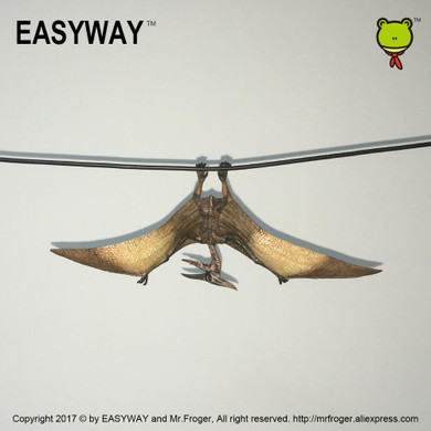 EASYWAY Solid PVC Pterosauria Bird Pterosaur Model Plastic Animals Figures Action Jurassic Toys For Children Dinosaur Figures