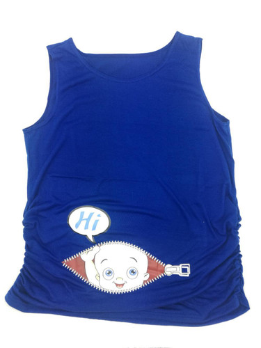 EASY BIG Summer Original Pregnant Women T-shirts Maternity Tees Clothes Nursing Top Vest Pregnancy Long Tee Shirts ropa MC0025
