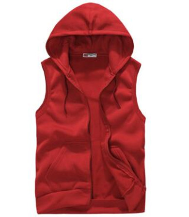 EAS 2016 New Fashion Casual Mens Sleeveless Hoodies Slim Fit s Hip Pop Vest Waistcoat Zipper Hoodies Sweatshirts For Men