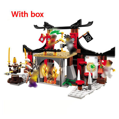 Ninjago 10319 Duel Ninjutsu Driving Range Model building kits compatible with legoe ninjagoes Educational toys for children