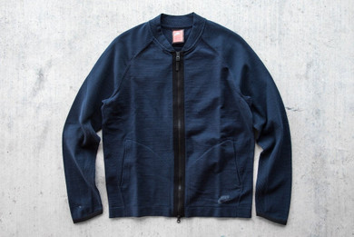 Nike Tech Knit Jacket - Navy